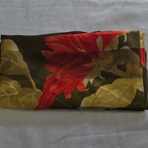 Sepia Design Korea Vintage Floral Scarf